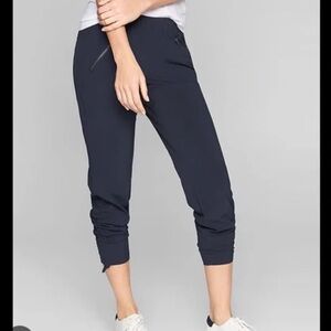 Athleta Midnight Blue Cropped Pants